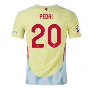 Spanien Pedri Gonzalez #20 Bortatröja EM 2024 Kortärmad